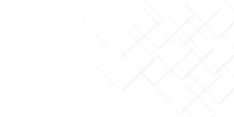 Abstract geometric white light background. Modern and creative design. Seamless abstract technology line triangle background with lines angles shapes in white and gray layer.