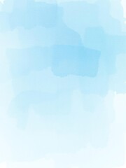 Abstract light blue watercolor wash background with soft gradient tones creating a serene and calming effect, texture, tones