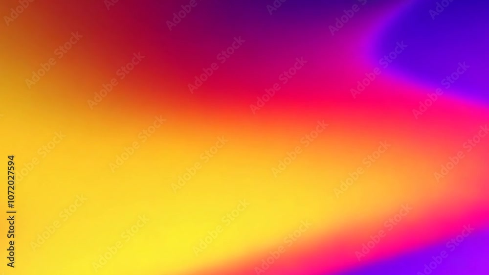 Poster orange yellow gradient light flow blending smooth abstract background smooth 4k video motion footage