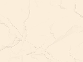 Obraz premium Crumpled white paper with deep folds and creases, empty, abstract, rough