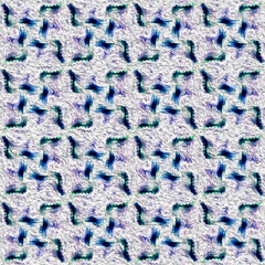 Abstract seamless pattern with vibrant blue and purple swirls