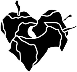 food illustration fruit silhouette raw logo fresh icon juicy outline natural ripe red healthy nutrition apple sweet delicious nature shape and vector graphic background