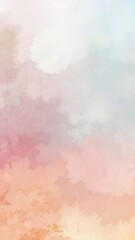 Abstract watercolor background with soft pastel colors blending together smoothly, artistic, pastel