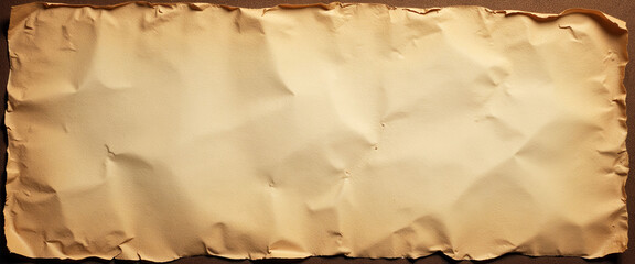 A piece of paper with a few words written on it. The paper is old and has a worn appearance