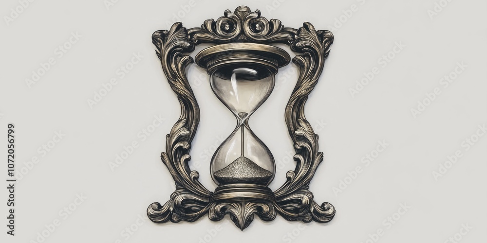 Aufkleber A detailed image of a mechanical clock face featuring an hour in the center, suitable for use in designs related to timekeeping, engineering, or nostalgic themes