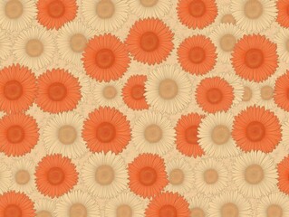 Fototapeta premium Vintage Floral Pattern