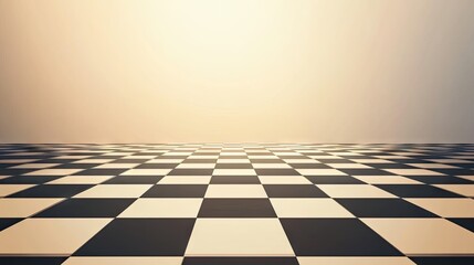 Checkered Floor Design for Creative Backgrounds