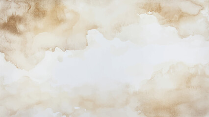 Abstract horizontal watercolor background. Hand drawn vector texture. Brush stroked painting pastel color watercolour