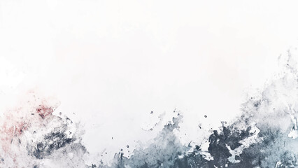 Fototapeta premium Abstract horizontal watercolor background. Hand drawn vector texture. Brush stroked painting pastel color watercolour