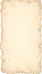 Obraz premium Rough old paper texture with torn edges and copy space for creative projects and storytelling