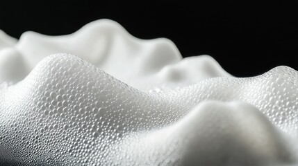 Obraz premium Soft Textures with Water Droplets on White Surface