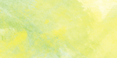 Abstract  light tone watercolor background, liquid alcohol ink painting background, Hand drawn yellow, green, and white color background.