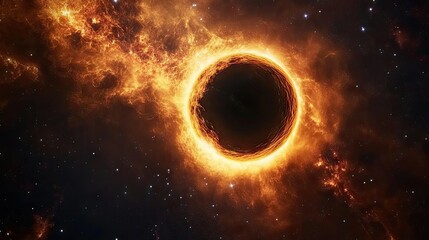 Fototapeta premium Massive 3D Illustration of Celestial Phenomenon