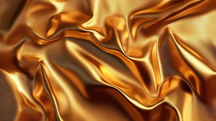 Obraz premium Shiny Gold Metal Texture with Brushed Finish