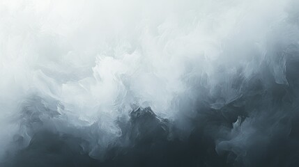 Fototapeta premium Abstract Gentle Waves in Subtle Shades of Gray