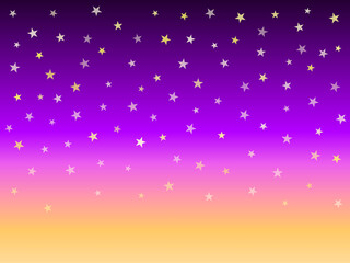 Night starry sky