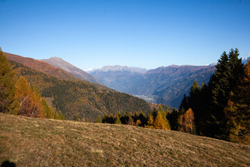 autumn in the mountains