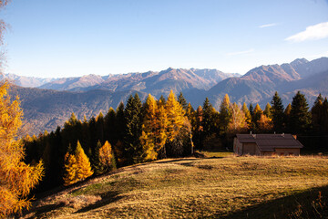 autumn in the mountains