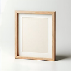 Simple and minimal designed image frame made of wood, memory preserve, gift