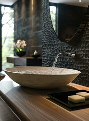 Modern Luxury Bathroom Sink and Countertop