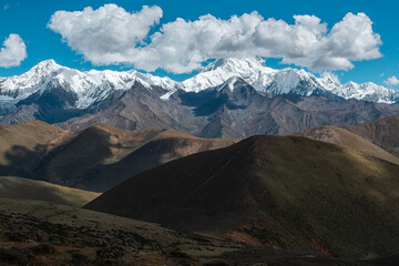 Mountain scenery of the Eastern Tibetan Plateau