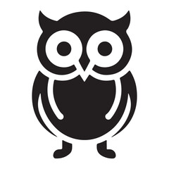 Owl icon vector illustration