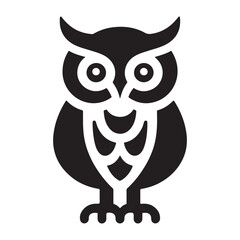 Owl icon vector illustration