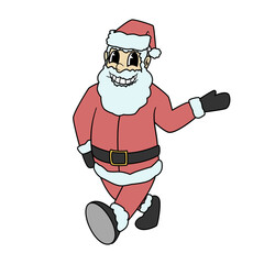 Santa illustration