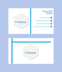 Company Person Business Visiting Card