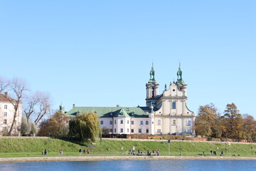 Saint Michael the Archangel and Saint Stanislaus the Bishop and Martyr Basilica, also known as Skałka, which means 