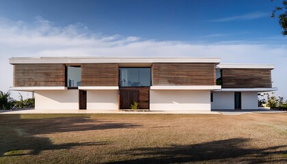 Obraz premium Firefly Minimalist Facades - Simple and understated exterior designs.