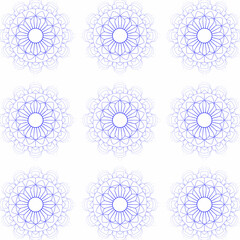 Golden mandala art with detailed floral motifs, radiating elegance and symmetry