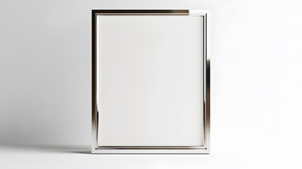 Minimalist modern frame with sleek lines, perfect for displaying art