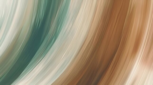 An abstract swirl of colors, featuring soft greens, warm browns, and creamy tones, creating a fluid and serene visual experience that evokes harmony and tranquility.