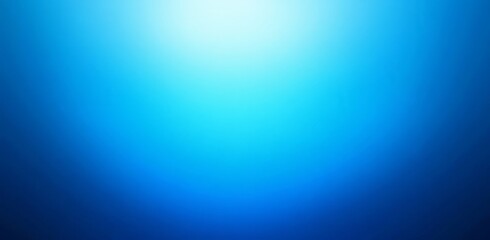 Abstract Blue Gradient Background with Central White Light Source