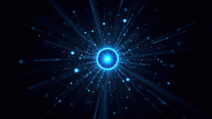 Fototapeta premium Illustration of a digital token or cryptocurrency, possibly depicting a stablecoin.