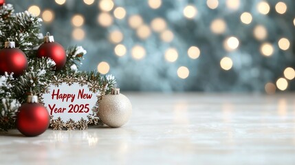 Celebrate the Joy of New Beginnings with Festive Decorations for a Happy New Year 2025