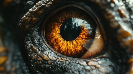 Fototapeta premium Dinosaur eyes