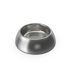 A diverse range of pet dog bowls designed for feeding and hydration purposes. This stock photo collection showcases various types of dog bowls.