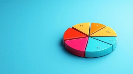 Fototapeta premium Profitability analysis model, cost of capital reduction strategy, 3D illustration