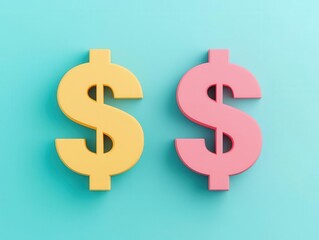 Obraz premium Cost of capital vs capital structure effect on profitability, 3D illustration