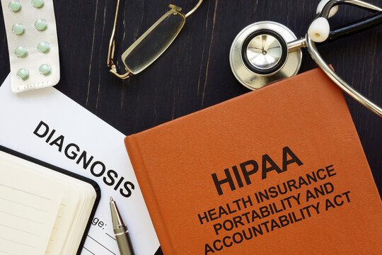 HIPAA Health Insurance Portability and accountability act is shown using the text