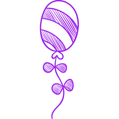 Happy birthday single vector icon