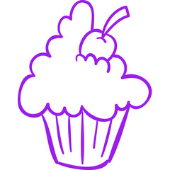 Happy birthday single vector icon