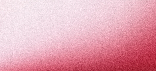 Grainy gradient background, carmine pink white smooth noise texture pastel banner, header poster wallpaper backdrop design