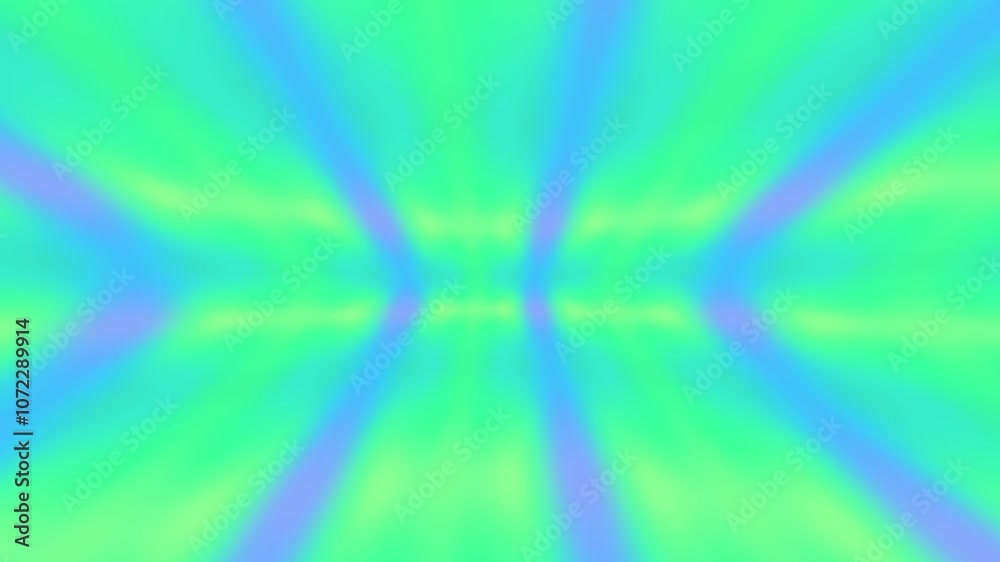 Wall mural vibrant gradient motion blur background. abstract neon green and blue gradient with smooth flowing t