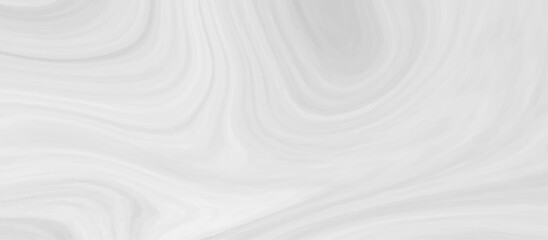 White and grey liquid marble pattern texture natural background.  Liquify Swirl white and gray color art. Beautiful drawing with the divorces and wavy lines in gray tones. 