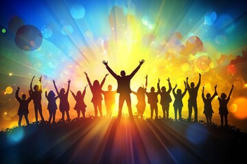 Celebrating Success in a Vibrant Atmosphere