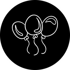 Happy birthday single vector icon