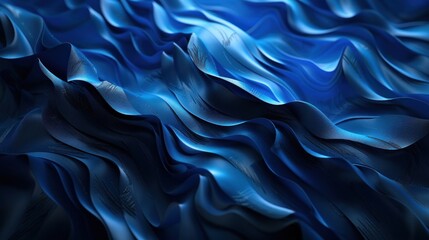 Obraz premium Technology Wave Of Light Flashy Deep Blue Colors Trend Abstract Background,Technology Fractal Lightwaves Vibrant Light Turquoise Colors Trend Abstract,abstract bacground blue waves